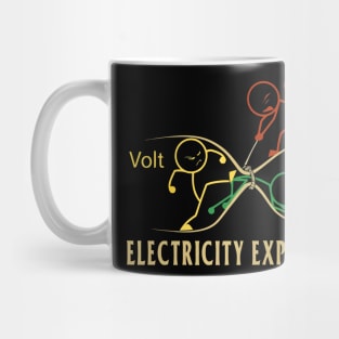 Electricity Explained Stik Man Mug